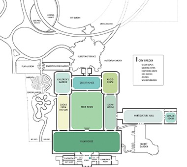 map of conservatory