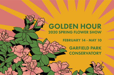 Golden Hour 2020 Spring Flower Show graphic